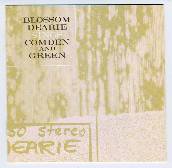 Blossom Dearie : Sings Comden And Green (CD, Album, RE, RM)