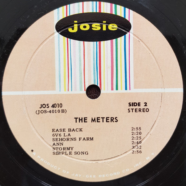 The Meters : The Meters (LP, Album, Roc)