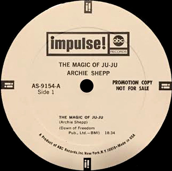 Archie Shepp : The Magic Of Ju-Ju (LP, Album, Promo, Gat)
