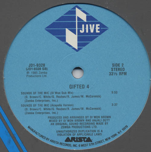 Gifted 4 : Sounds Of The Mic (12")