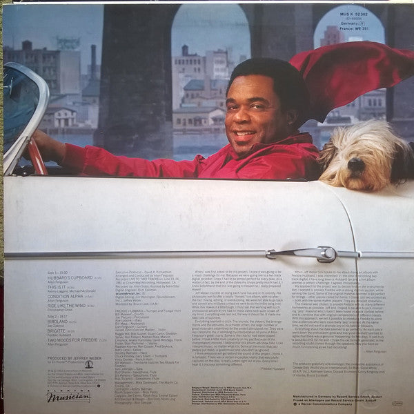 Freddie Hubbard : Ride Like The Wind (LP, Album)