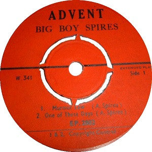 Arthur "Big Boy" Spires : Big Boy Spires (7", EP, Mono)