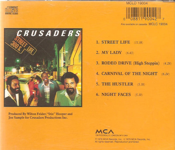 The Crusaders : Street Life (CD, Album, RE)