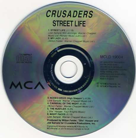 The Crusaders : Street Life (CD, Album, RE)