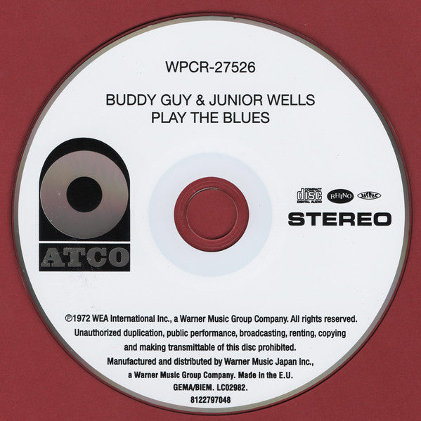 Buddy Guy & Junior Wells : Play The Blues (CD, Album, RE, RM)