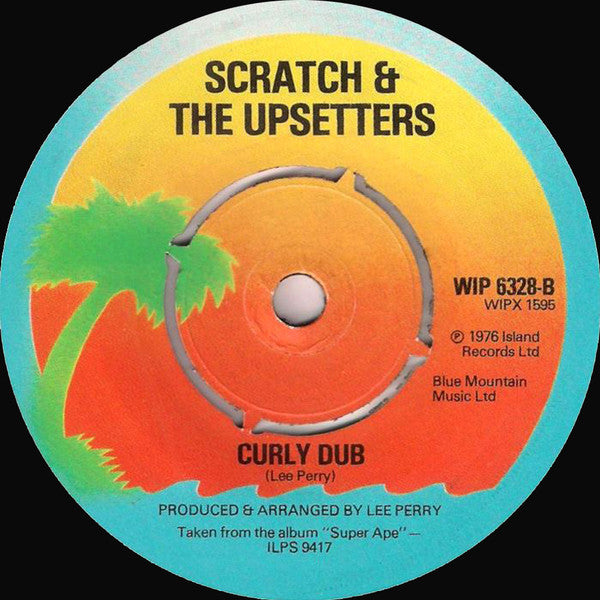 King Scratch (3) & The Upsetters : Three In One / Curly Dub (7", Single)