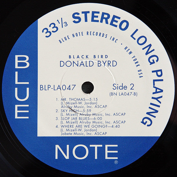 Donald Byrd : Black Byrd (LP, Album, RE)
