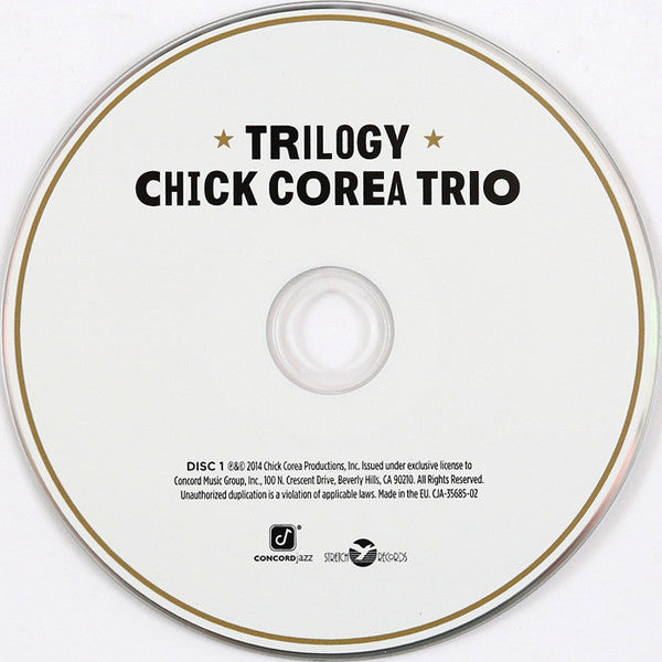 Chick Corea Trio : Trilogy (3xCD, Album)