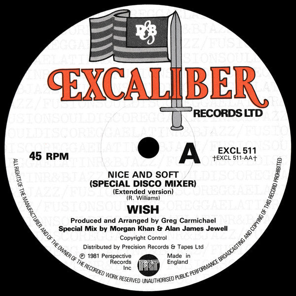 Wish (3) : Nice And Soft (12")