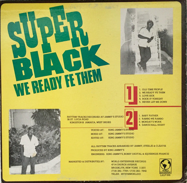Super Black : We Ready Fe Them (LP)