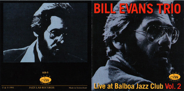 The Bill Evans Trio : Live At Balboa Jazz Club Vol. 2 (CD, Comp)