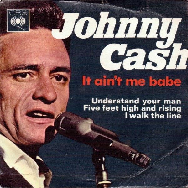 Johnny Cash : It Ain't Me Babe (7", EP, 4-P)