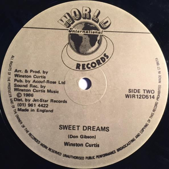Winston Curtis : Three Times A Lady / Sweet Dreams (12")