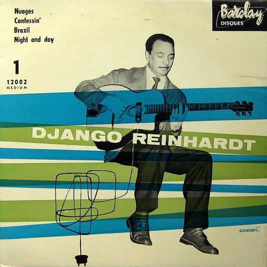 Django Reinhardt : 1 - Nuages (7", EP, Mono, RE)