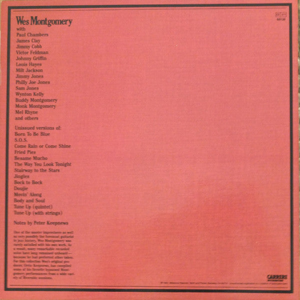 Wes Montgomery : The Alternative Wes Montgomery (2xLP, Album)