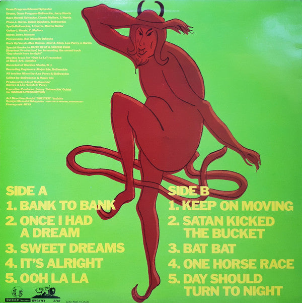 Lee "Scratch" Perry* : Satan Kicked The Bucket (LP, Album)