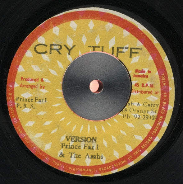 Prince Far I : Blackman Land (7")