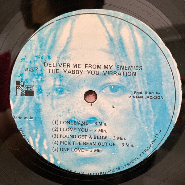 Yabby You : Deliver Me From My Enemies (LP, Album, RE)