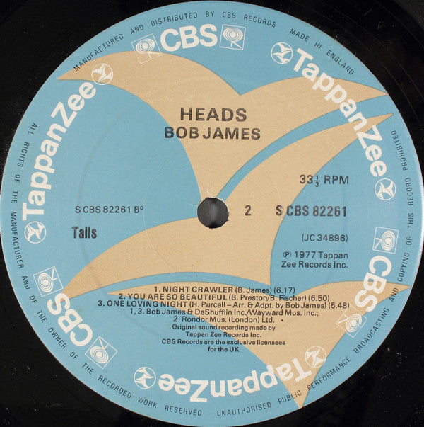 Bob James : Heads (LP)