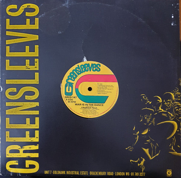 Frankie Paul : Pass The Tu-Sheng-Peng / War Is In The Dance (12")