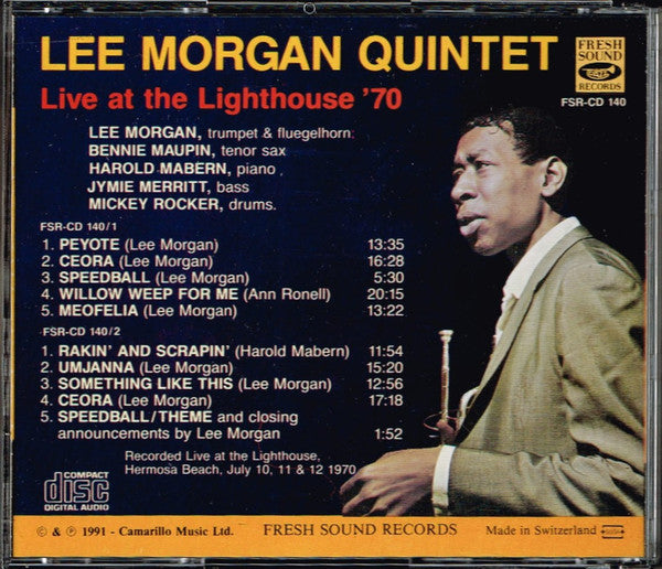 Lee Morgan Quintet : Live At The Lighthouse '70 (2xCD, Comp)