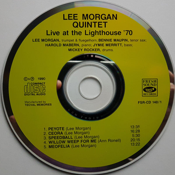 Lee Morgan Quintet : Live At The Lighthouse '70 (2xCD, Comp)