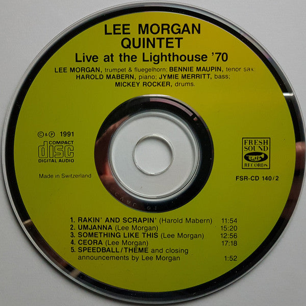 Lee Morgan Quintet : Live At The Lighthouse '70 (2xCD, Comp)
