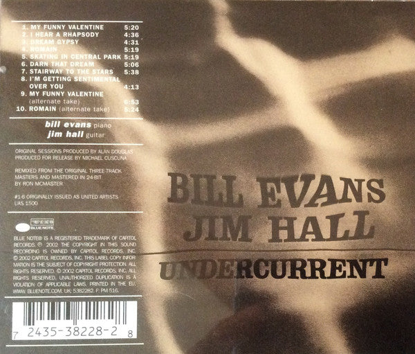 Bill Evans / Jim Hall : Undercurrent (CD, Album, RE, RM, Ude)