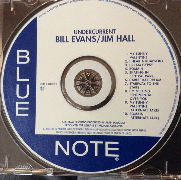 Bill Evans / Jim Hall : Undercurrent (CD, Album, RE, RM, Ude)