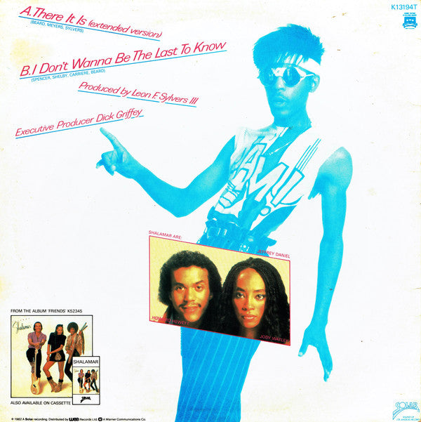 Shalamar : There It Is (12", Single)