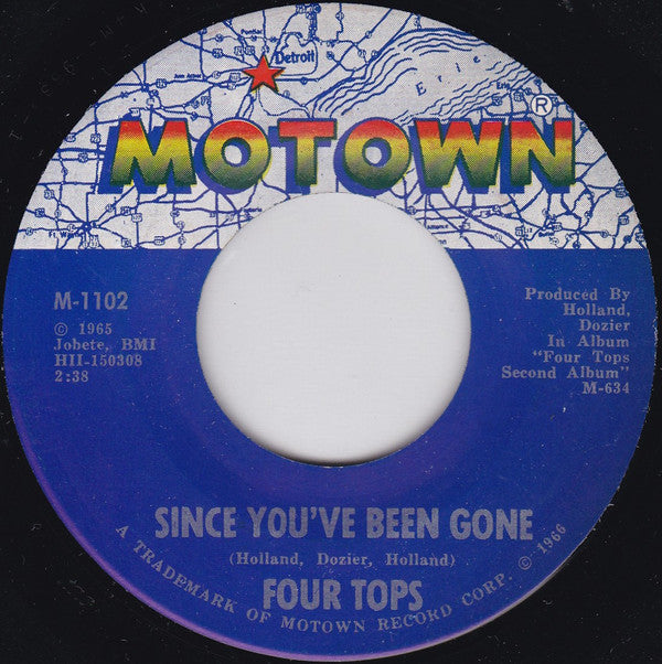 Four Tops : Standing In The Shadows Of Love (7", Single, ARP)
