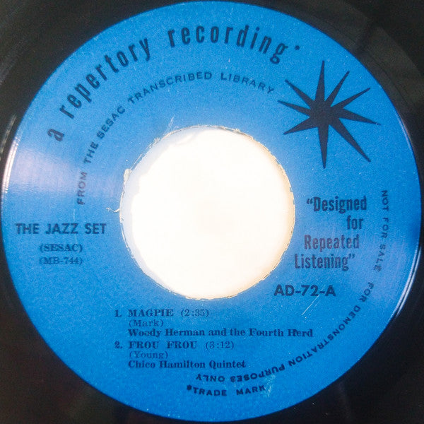 Various : The Jazz Set (7", Comp, Promo)