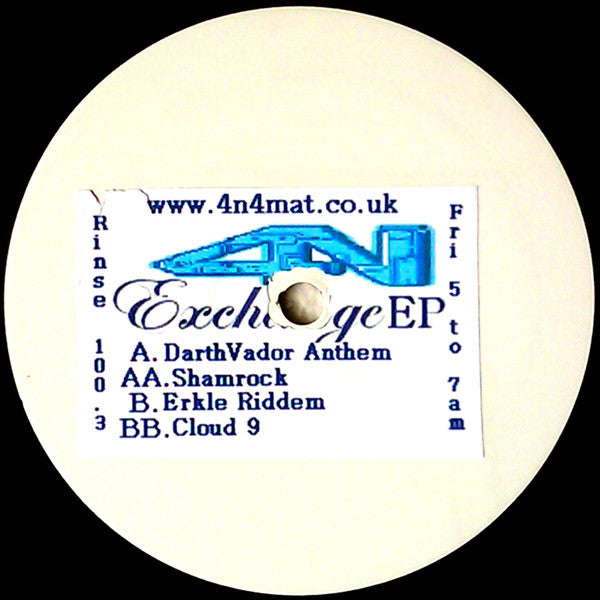 Cotti & Cluekid : 4N Exchange EP (12", EP, W/Lbl)