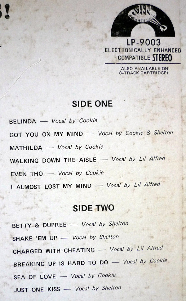 Cookie & His Cupcakes, Shelton Dunaway, Little Alfred : 3 Great Rockers! (LP)