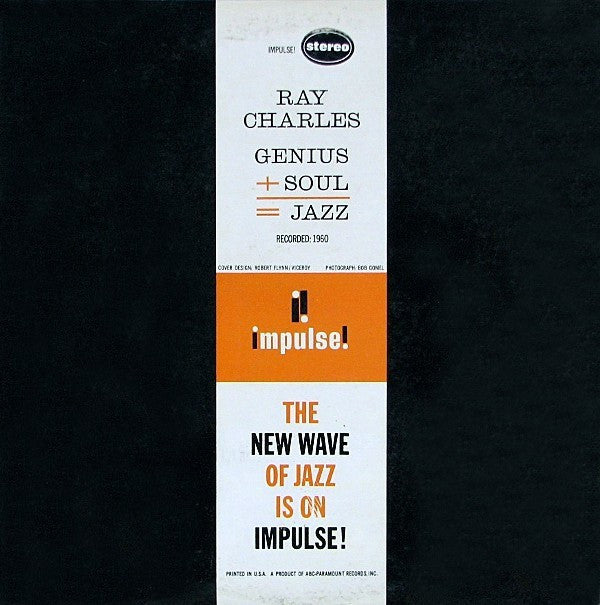 Ray Charles : Genius + Soul = Jazz (LP, Album, RE)