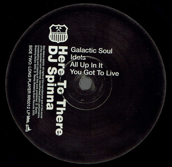 DJ Spinna : Here To There (2xLP, Album)