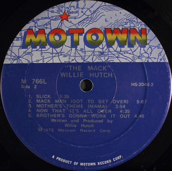 Willie Hutch : The Mack (LP, Album, Sup)