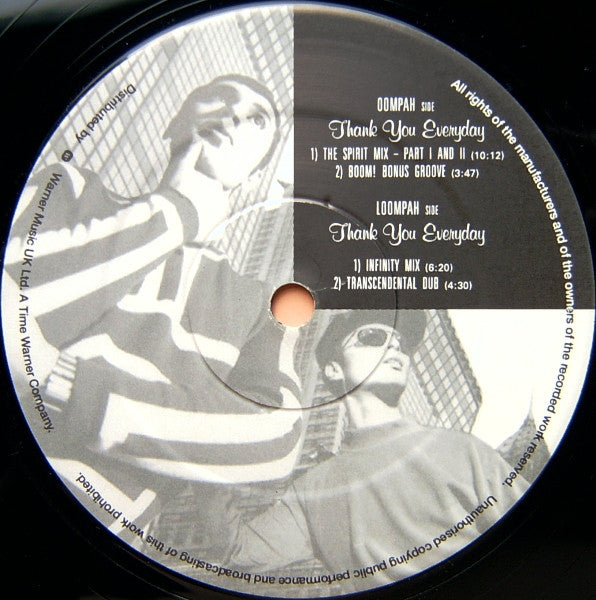Deee-Lite : Thank You Everyday (12", Single)
