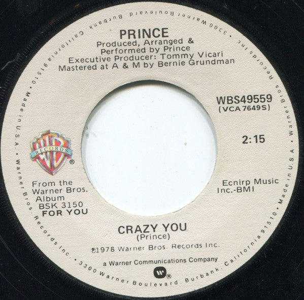 Prince : Uptown (7", Single, Win)