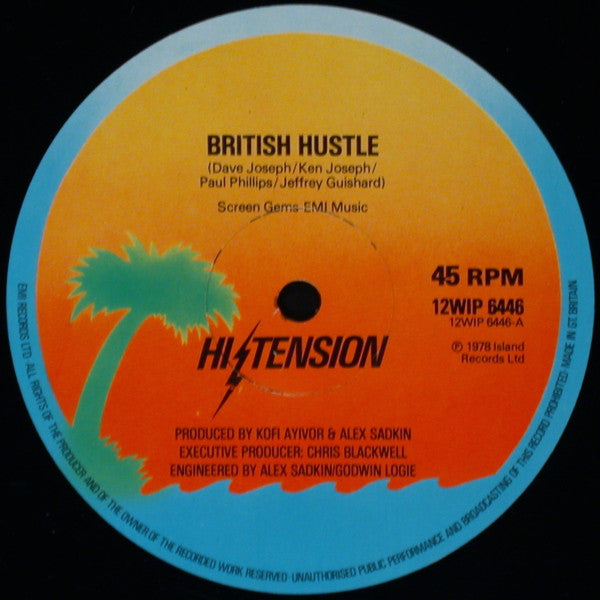 Hi-Tension : British Hustle (12", Bla)