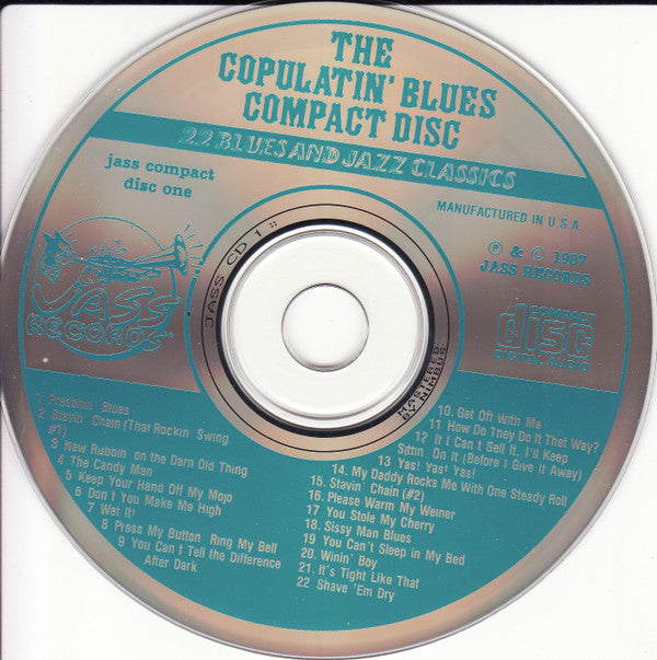 Various : The Copulatin' Blues Compact Disc (CD, Comp)