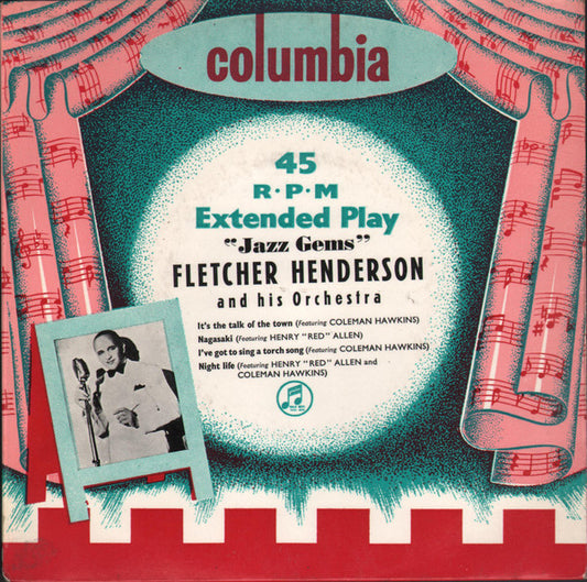 Fletcher Henderson And His Orchestra : "Jazz Gems" (7", EP)