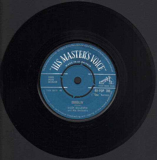 Dizzy Gillespie And His Orchestra : Doodlin' (7")
