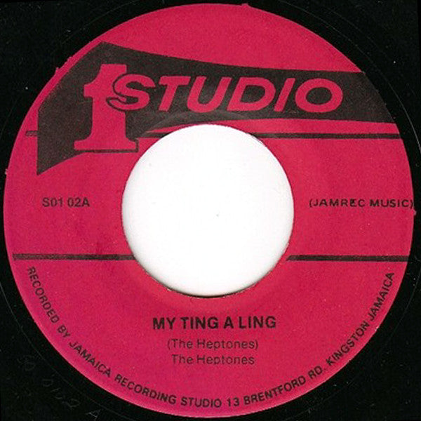 The Heptones : My Ting A Ling (7", RE, red)