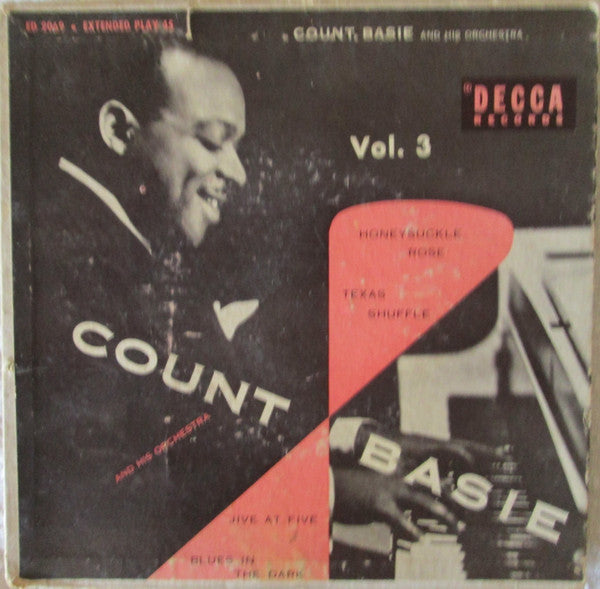 Count Basie Orchestra : Count Basie And His Orchestra Vol. 3 (7", EP)