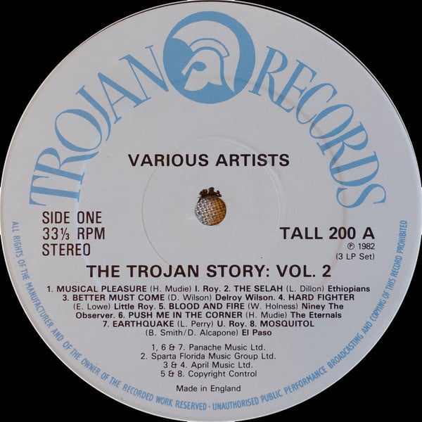 Various : The Trojan Story (3xLP, Album, Comp, Ltd, Blu + Box)