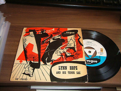 Lynn Hope : Lynn Hope And His Tenor Sax (7", EP)