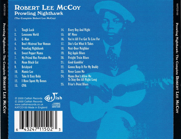 Robert Lee McCoy : Prowling Nighthawk -- The Complete Robert Lee McCoy (CD, Comp, RE)