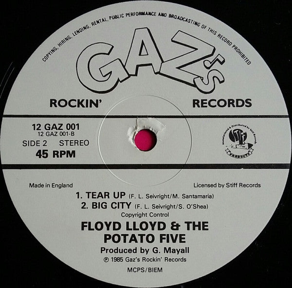 Potato 5 Featuring Floyd Lloyd : Ska Explosion (12")