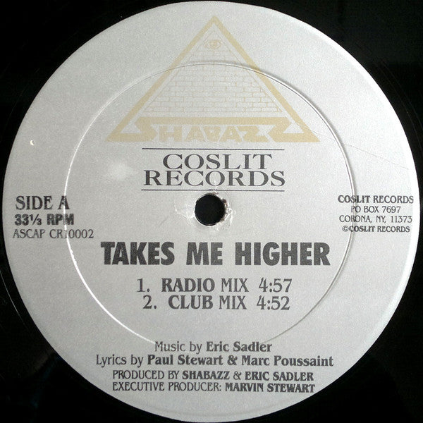 Shabazz : Takes Me Higher (12")